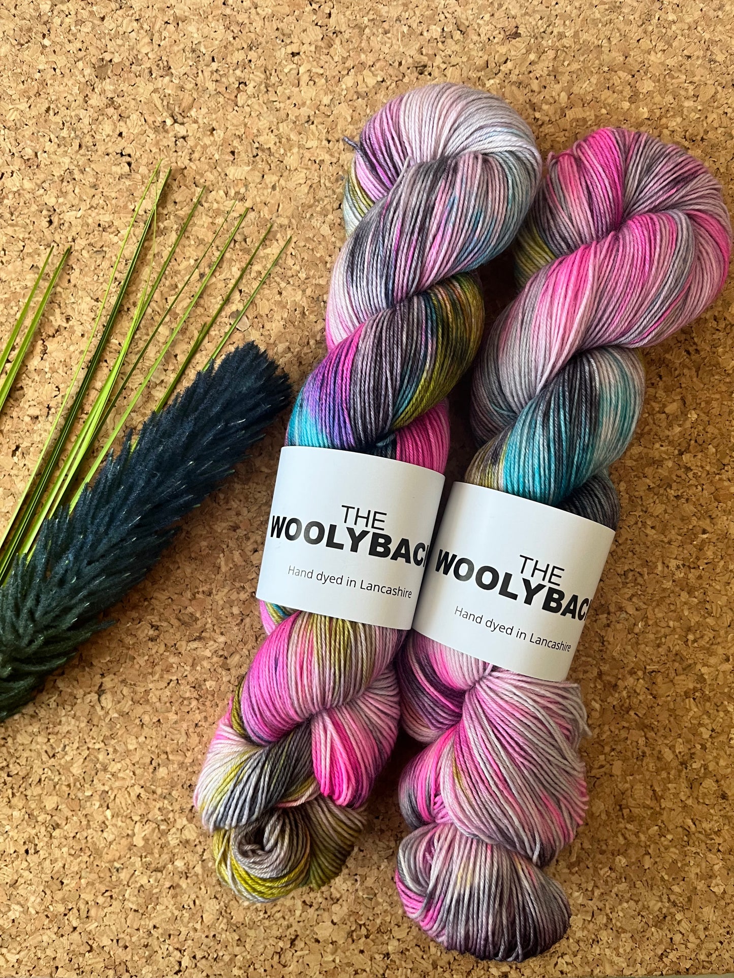 'Happy Hour' - BFL sock yarn, 75/25 - 100g