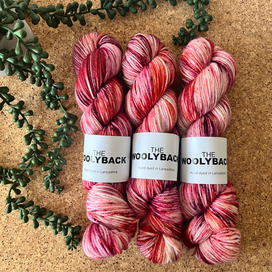 'Berry Pie' - 100% Superwash Merino DK 100g