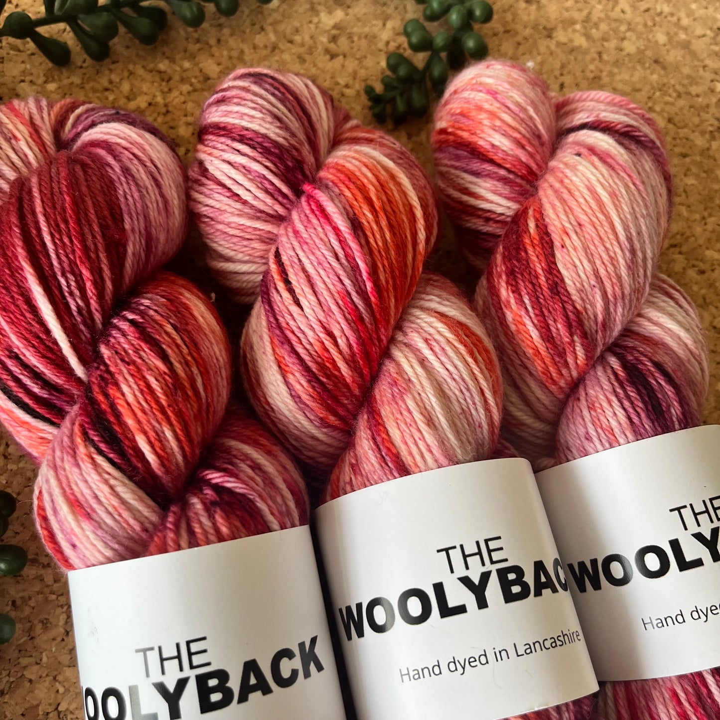 'Berry Pie' - 100% Superwash Merino DK 100g