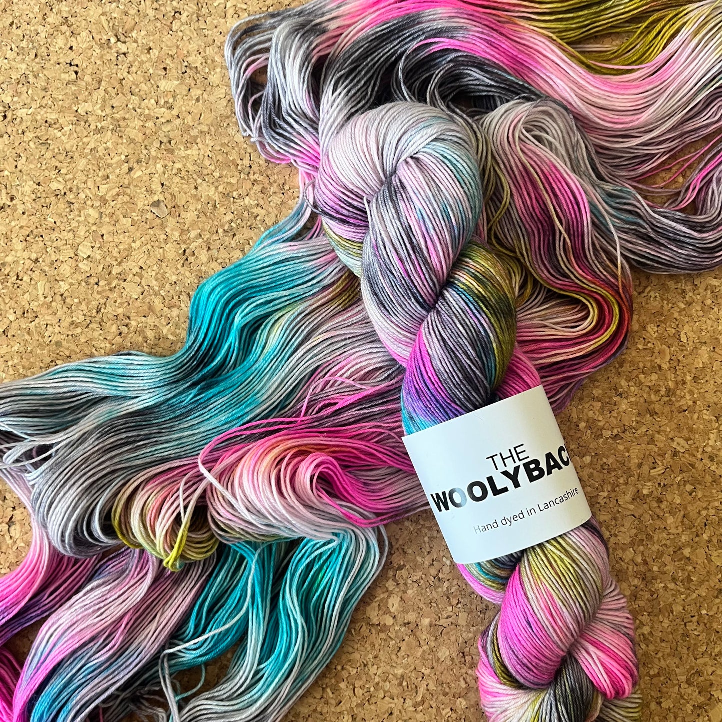 'Happy Hour' - BFL sock yarn, 75/25 - 100g