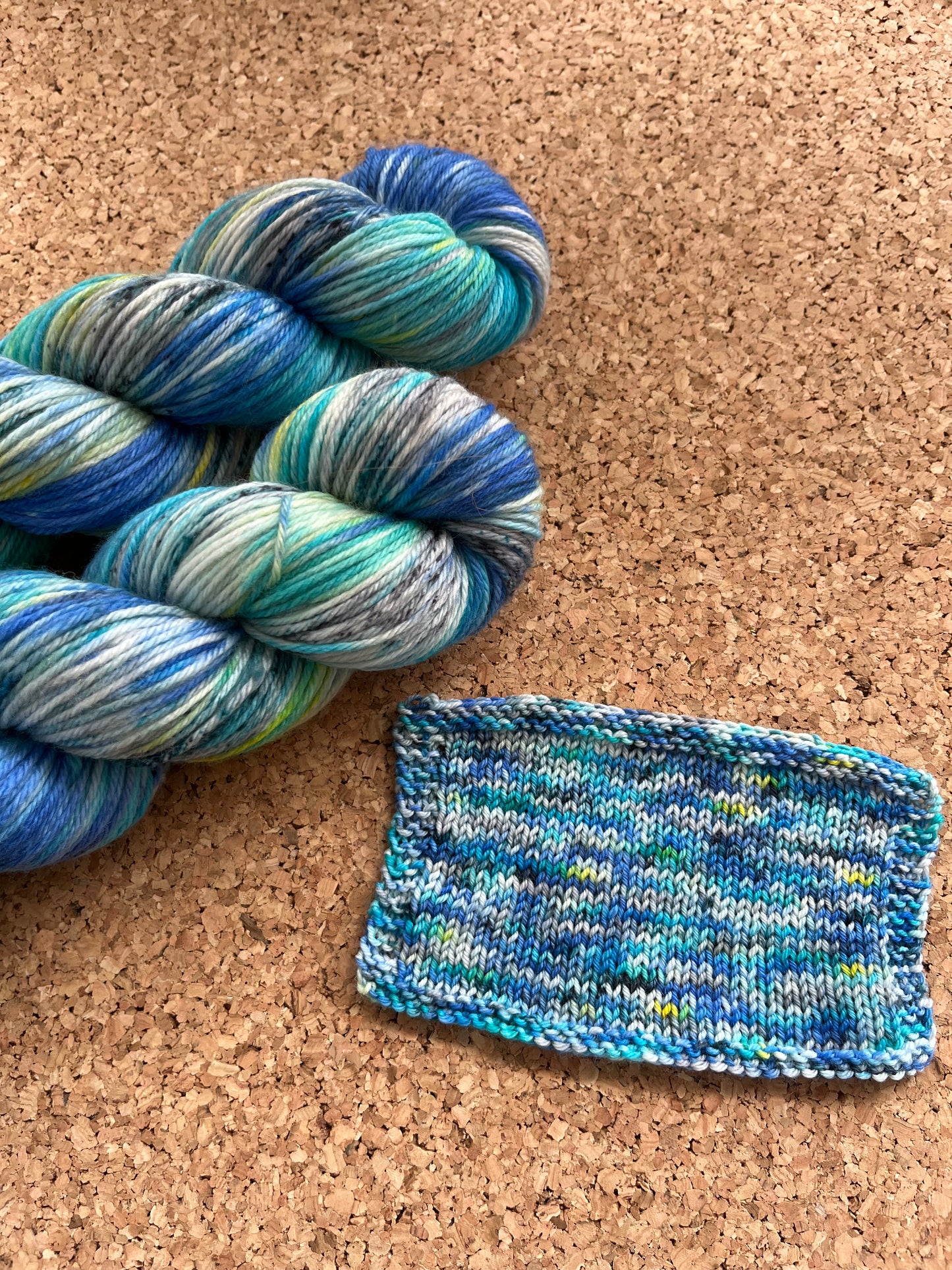 'The Coast of Amalfi' - 100% Superwash Merino DK or BFL sock