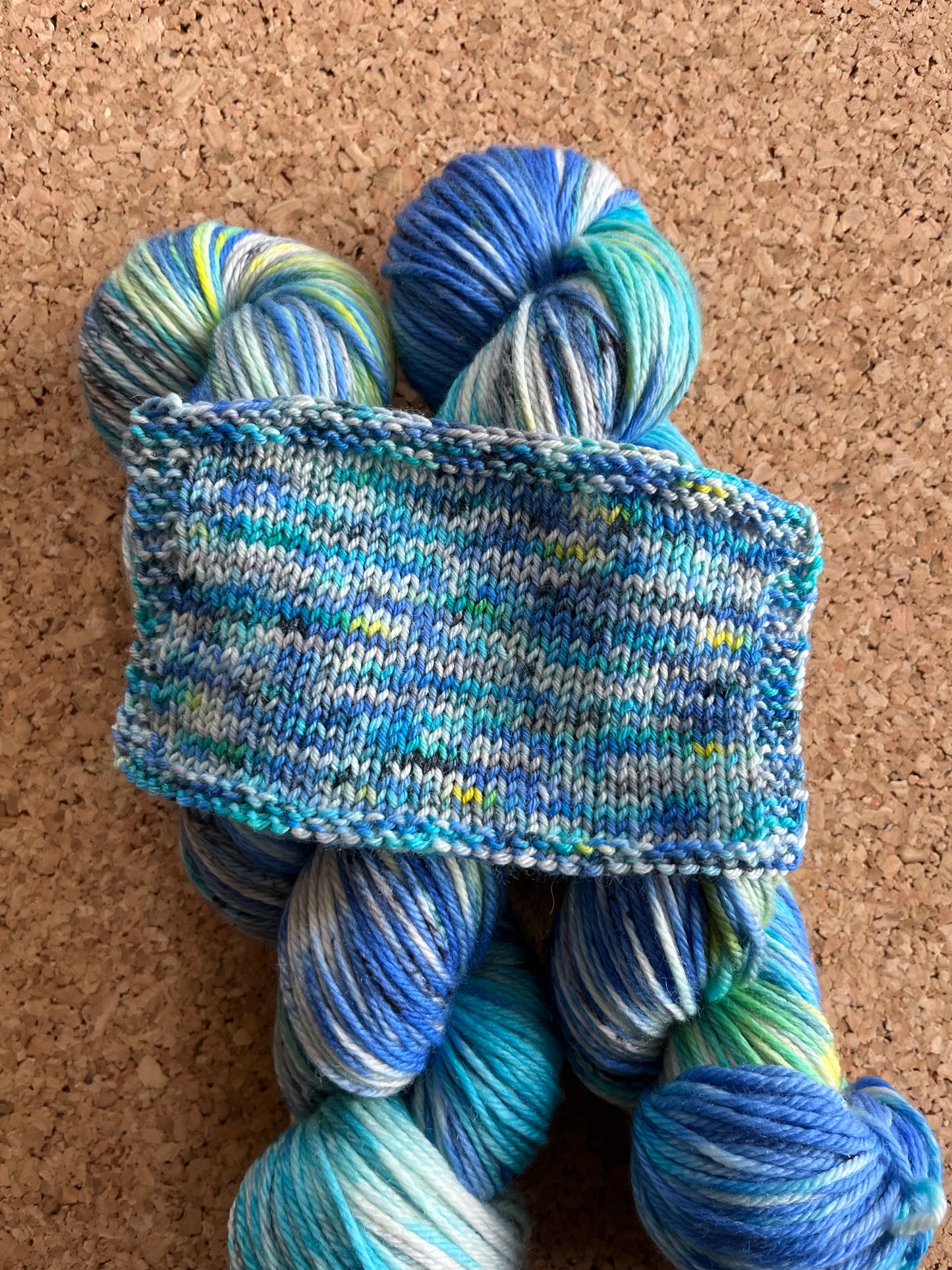 'The Coast of Amalfi' - 100% Superwash Merino DK or BFL sock